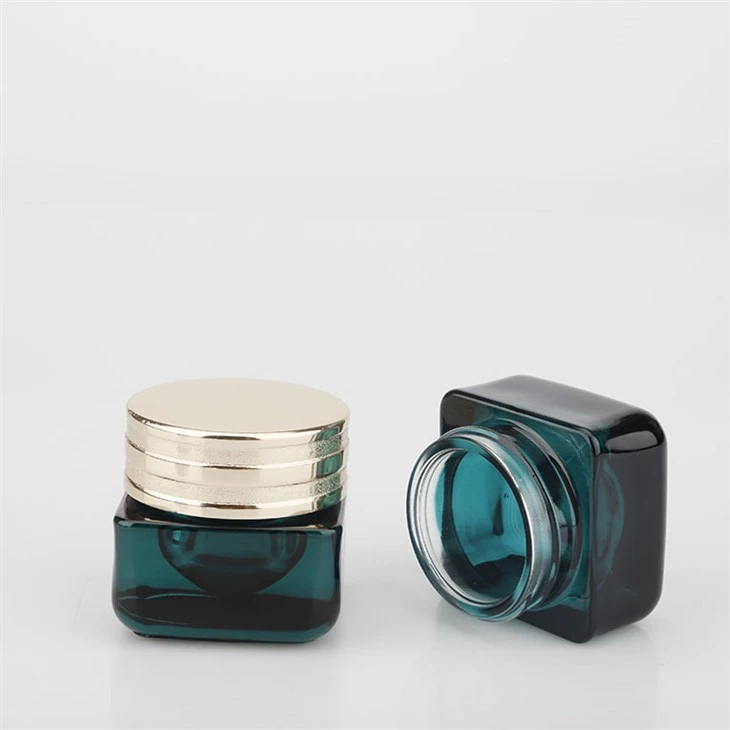 glass cream jars cosmetic packaging